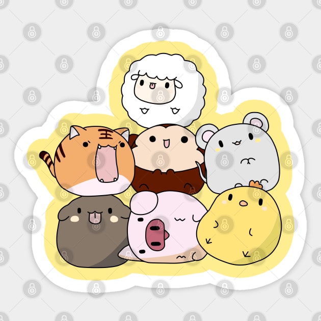 animals Sticker by amenij